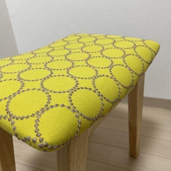 ミナペルホネン dop タンバリン スクエア スツール イエローS